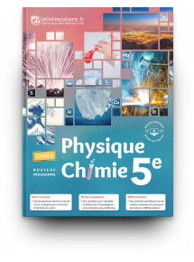 Physique-Chimie 5e 2017 - manuel numérique élève - 5 ans