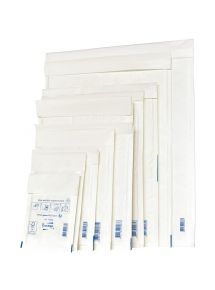 Paquet de 10 pochettes blanches bulles d'air 220x330mm
