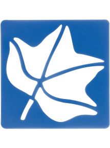 Lot de 12 pochoirs feuilles d'arbres