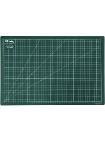 Plaque de découpe en PVC, format 30x45cm, 1 face quadrillée
