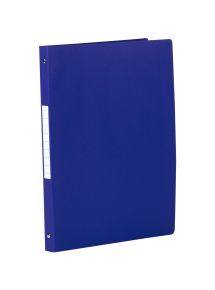 Classeur 4 anneaux en polypropylène opaque, format A4, dos 2,5 cm, violet