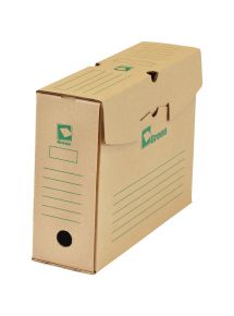 Paquet de 25 boites d'archives 34x25cm dos 10cm GREEN