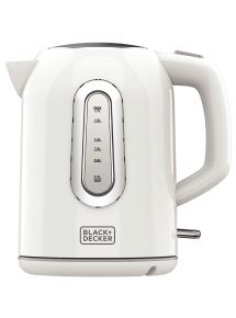 Bouilloire Black&Decker 1,7L 2200W blanche