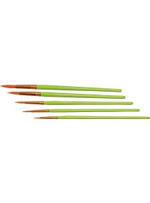 Sachet de 10 pinceaux synthétique ronds n°4