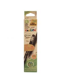 Pochette de 6 crayons graphite Éco family HB bout gomme