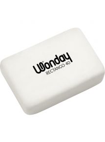 Boîte de 40 gommes blanches sans pvc