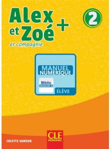 Alex et Zoé + 2 - 2019 - Manuel numérique élève - Abonnement 1 an