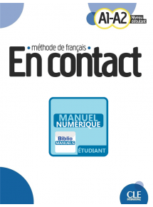 En contact débutant - Manuel numérique élève