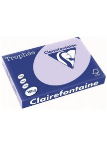 Papier Trophée A3 160g, lilas, ramette de 250 feuilles