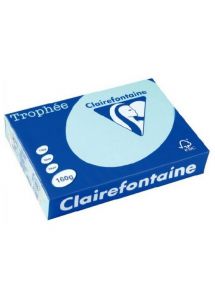 Papier Trophée A3 160g, bleu alizée, ramette de 250 feuilles