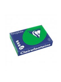Papier Trophée A4, 80g, vert billard, ramette de 500 feuilles