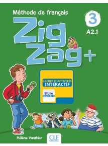 ZigZag Plus 3 - 2019 - Cahier d'activités interactif - Abonnement 1 an