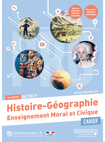 Cahier Histoire-Géographie-EMC 2de Bac pro 2023 - manuel numérique élève - 5 ans