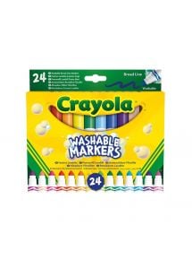 Feutres à dessiner ultra lavables, Pochette de 24
