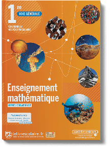 Enseignement mathématique 1re 2022 - manuel numérique élève + Assistant IA Ed.ai