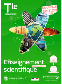 Enseignement scientifique Tle édition 2024 - manuel numérique élève - Adoptant papier