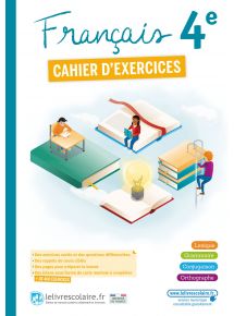 Cahier Français 4e 2022 - manuel numérique élève - Adoptant papier