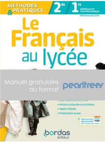 Le Français au lycée 2de-1re - Manuel granulaire Pearltrees