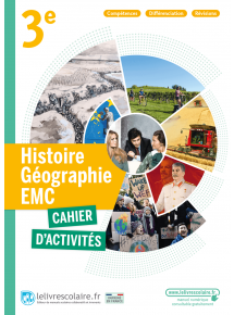 Cahier Hist.-Géo.-EMC 3e 2021 - manuel numérique élève - Adoptant papier
