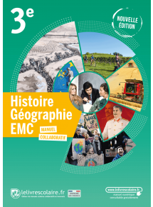 Hist.-Géo.-EMC 3e 2021 - manuel numérique élève - 5 ans - Adoptant papier