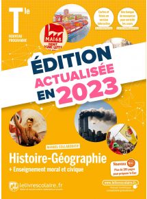 Histoire-Géographie-EMC Tle 2020 (MAJ 2023) - manuel numérique élève - 5 ans - Adoptant papier