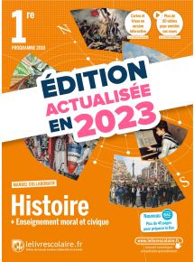 Histoire-EMC 1re 2019 (MAJ 2023) - manuel numérique élève