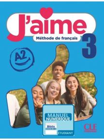 J'aime 3 - Livre de l'élève - Manuel numérique élève - Abonnement 1 an