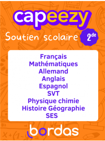 Bordas Capeezy 2de - Prix unitaire