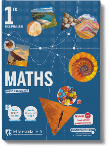 Mathématiques 1re spécialité 2019 - manuel numérique élève + Assistant IA Ed.ai