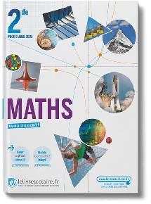 Mathématiques 2de 2019 (MAJ 2023) - manuel numérique élève + Assistant IA Ed.ai