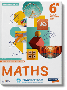 Maths 6e 2025 - manuel numérique élève - 5 ans - Adoptant papier