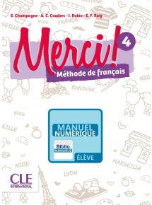 Merci 4 - 2017 - Manuel numérique élève - Abonnement 1 an