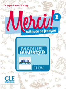 Merci 1 - 2017 - Manuel numérique élève - Abonnement 1 an
