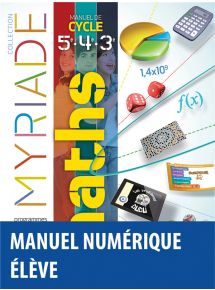 Myriade - Mathématiques Cycle 4  - Licence élève