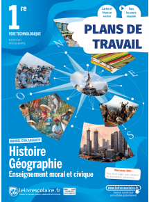 Plans de travail EMC 1re - Technologique - licence 1 an