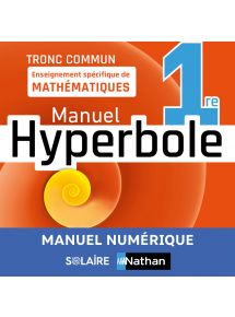 Hyperbole 1re - Enseignement spécifique | Mathématiques