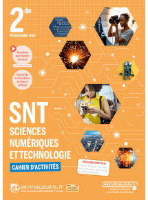 Cahier SNT 2de 2021 - manuel numérique élève - 5 ans