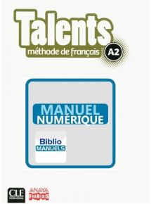 Talents A2 - 2018 - Manuel numérique élève - Abonnement 1 an