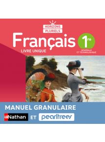 Horizons pluriels - Français 1re - Nathan/Pearltrees Licence 1 an