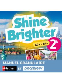 Shine Brighter Anglais 2de (2025) - Nathan Pearltrees Licence 1 an