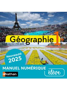 Géographie 1re (2025) - Licence élève