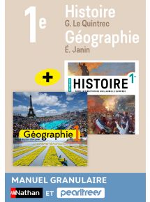 Histoire-Géographie 1re Le Quintrec/Janin (2025) - Nathan/Pearltrees - Prix unitaire