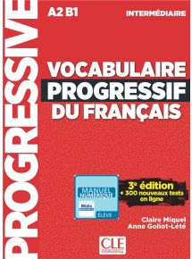 Vocabulaire progressif - Niveau intermédiaire - Manuel numérique élève - Abonnement 1 an